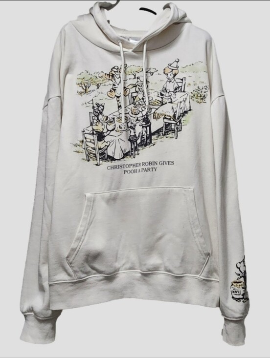 Winnie-the-Pooh Tops - Disney Winnie the Pooh Graphic Hoodie Sweatshirt - Christopher Robin Design